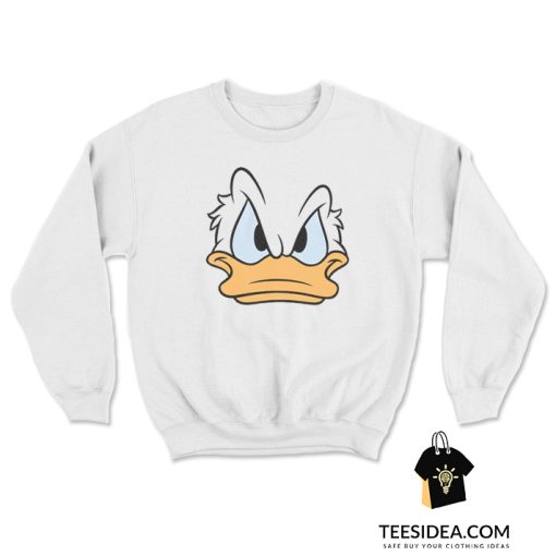 Angry Donald Duck Sweatshirt