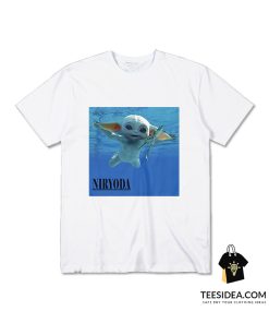 Baby Yoda Nirvana Parody T-Shirt