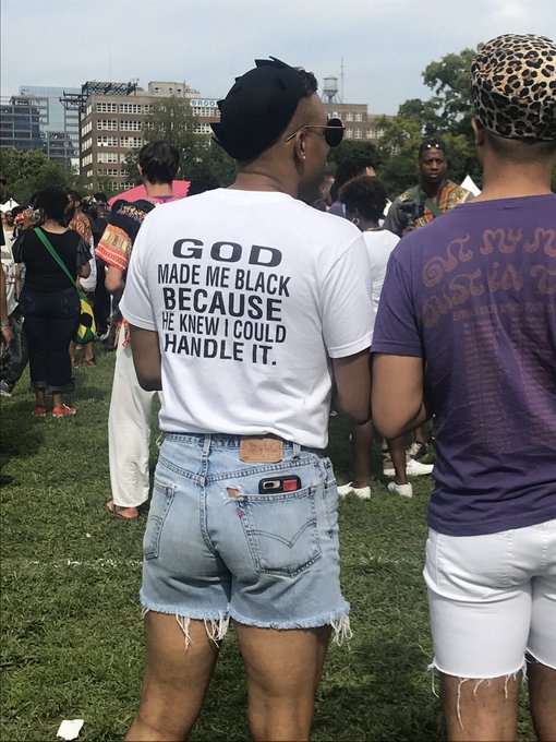 God Make Me Black Because He Knew I Could Handle It T-Shirt