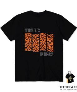 Joe Exotic Tiger King Black Flag Parody T-Shirt