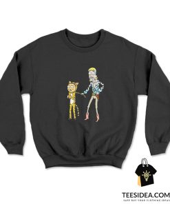 Rick And Morty Joe Exotic Tiger King Sweatshirt