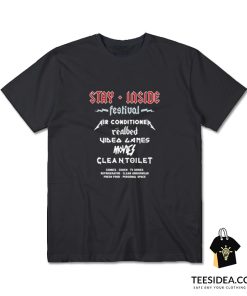 Stay Inside Festival Social Distancing T-Shirt