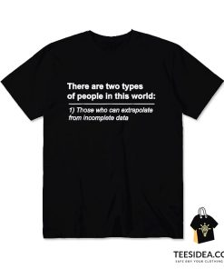 There Are Two Types Of People In This World T-Shirt