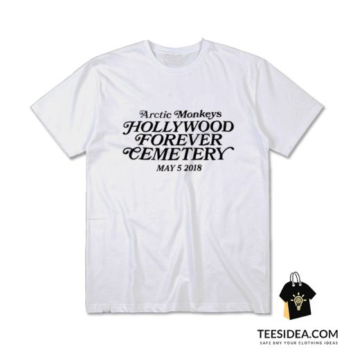 Arctic Monkeys Hollywood Forever Cemetery T-Shirt