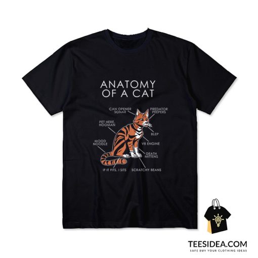 Anatomy Of Cat T-Shirt