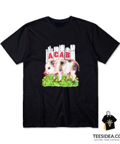 Retro Pig ACAB T-Shirt