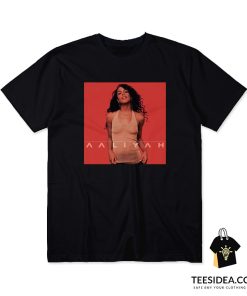 Aaliyah The Red Album Cover T-Shirt