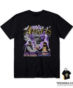 City Of Angels Kobe Bryant And Nipsey Hussle T-Shirt