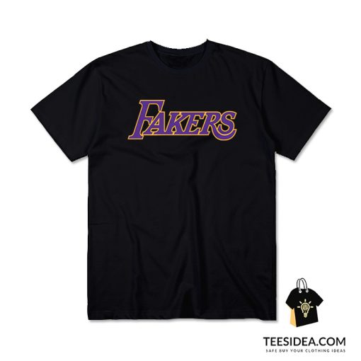 Fakers Lakers Logo T-Shirt