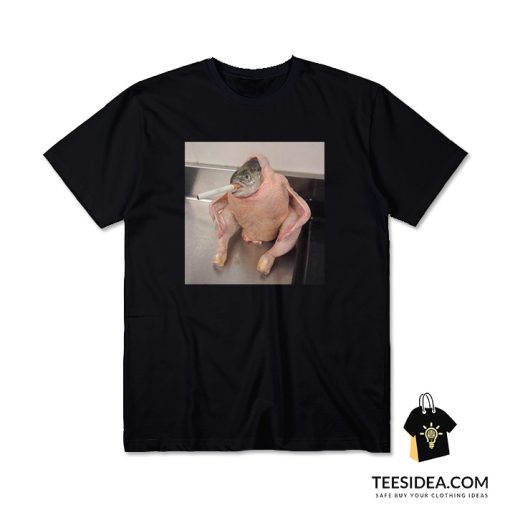 Fish Chicken Smoking T-Shirt