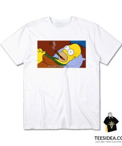 Homer Simpson Everyone Is Stupid Except Me T-Shirt