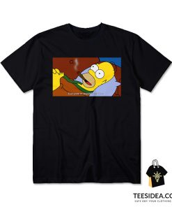 Homer Simpson Everyone Is Stupid Except Me T-Shirt