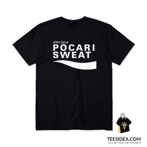 Japan Pocari Sweat Logo T-Shirt