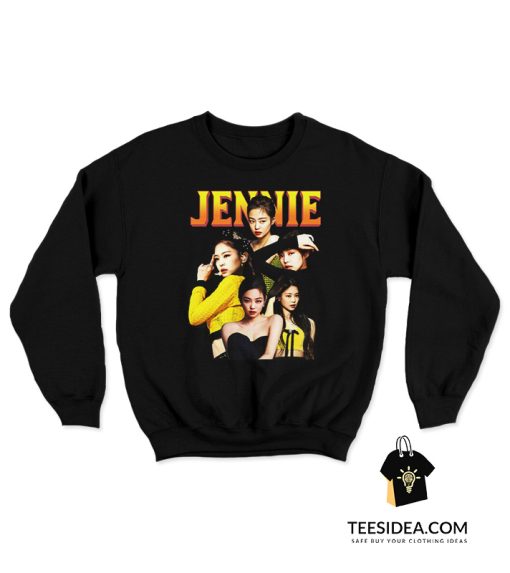 Jennie BLACKPINK Vintage Sweatshirt