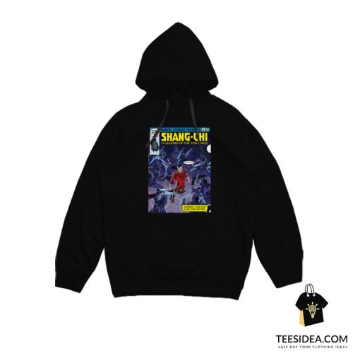 Marvel Shang-Chi And The Legend of The Ten Rings Comic Book Cover Hoodie