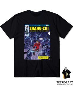 Marvel Shang-Chi And The Legend of The Ten Rings Comic Book Cover T-Shirt
