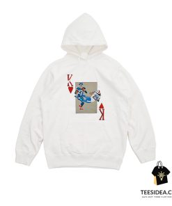 Playing Card King of Henry Stiff Arm Hoodie
