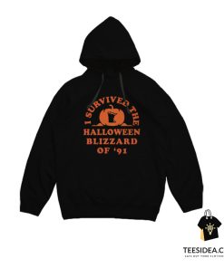 I Survived The Halloween Blizzard Of '91 Hoodie