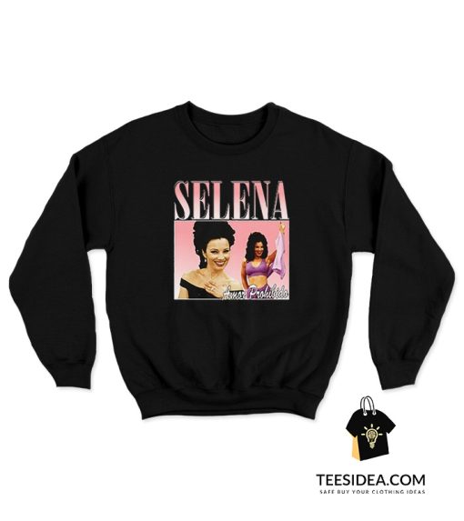 Selena Quintanilla Amor Prohibido Vintage Sweatshirt