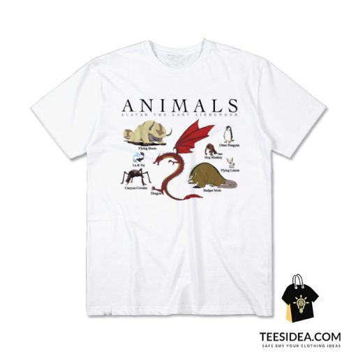 Animals Avatar The Last Airbender T-Shirt