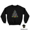 Christmas Tree Shark Lovers Sweatshirt
