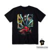 Marvel Spider Man: No Way Home Spider Man And Foes T-Shirt