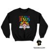 Today Not Jesus Satan Goat Satanic Rainbow Satanism Sweatshirt