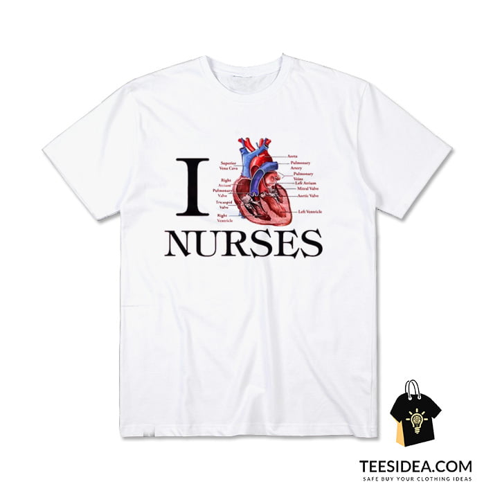 I Heart Nurses T-Shirt