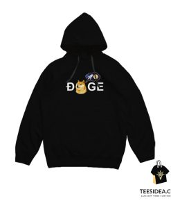 Dogecoin Doge HODL To The Moon Crypto Meme Hoodie