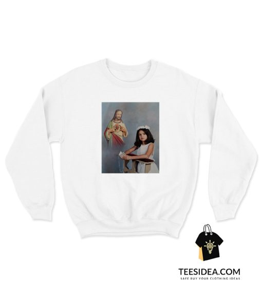 Selena Gomez First Communion Sweatshirt