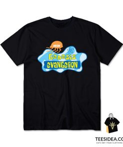 Genesis Evangelion Spongebob T-Shirt