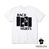 Black Flag Back Hurts T-Shirt
