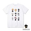 Bleach Chibi Characters T-Shirt