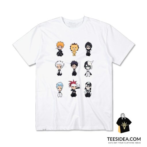 Bleach Chibi Characters T-Shirt