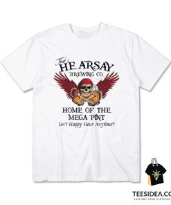 Johnny Depp Hearsay Brewing Co Isn't Happy Hour Anytime Mega Pint T-Shirt