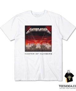 Metallica Matematica Master Of Numbers T-Shirt